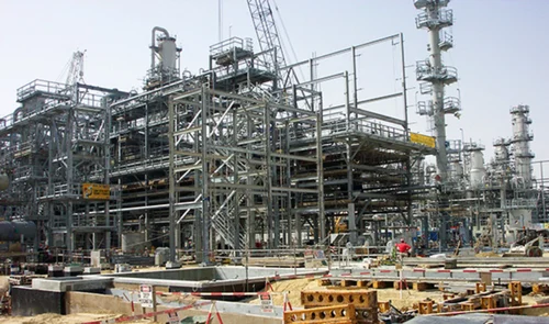 Industrial plant construction